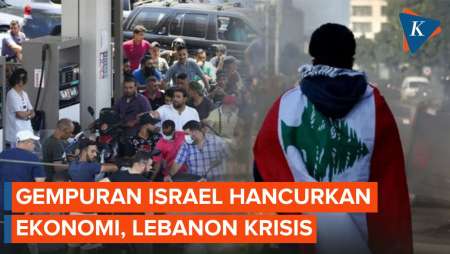 Bombardir Israel Hancurkan Ekonomi, Lebanon Minta Bantuan Dunia