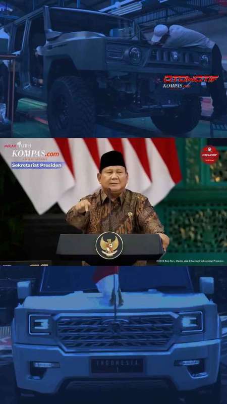Bukan Mobil Mewah, Tapi Presiden Prabowo Mau Pejabat Negara Pakai Mobil Nasional