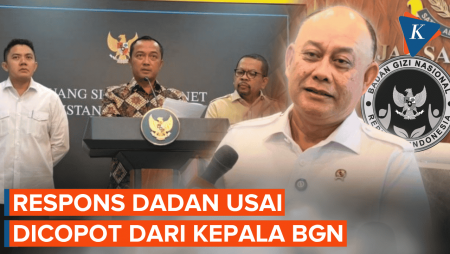 Begini Reaksi Dadan Hindayana Usai Dicopot Dari Jabatan Kepala BGN
