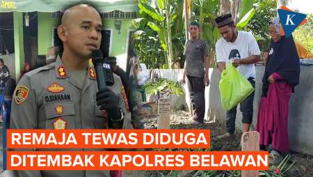 Remaja Asal Medan Tewas Diduga Ditembak Kapolres Belawan, Ini Kronologinya