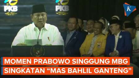 Prabowo: Katanya MBG Singkatan Mas Bahlil Ganteng, Bisa Aja Lo