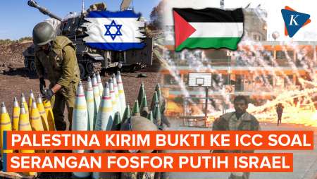 Palestina Kirim Bukti Penggunaan Fosfor Putih dalam Serangan Israel di Gaza ke ICC