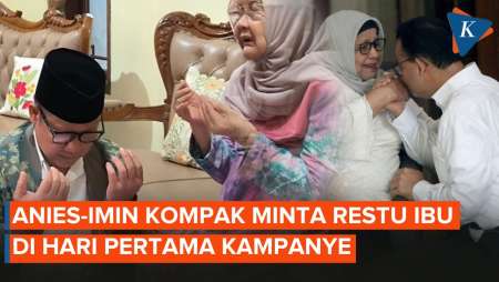 Muhaimin Iskandar Sungkeman ke Rumah Ibunda di Hari Pertama Kampanye