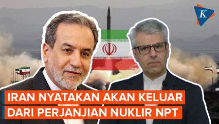 Iran Berniat Keluar dari Perjanjian Pelucutan Senjata Nuklir Usai Pecah Konflik dengan Israel