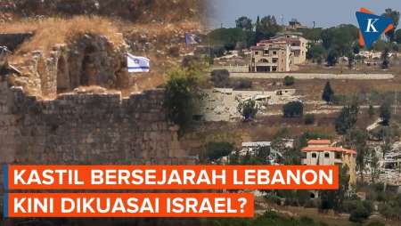Israel Kibarkan Bendera Di Kastil Bersejarah Lebanon, Apa Yang Terjadi?