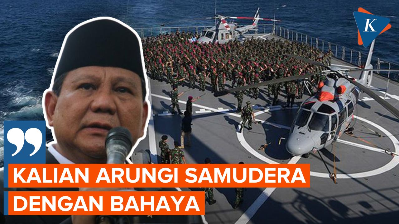 Sederet Pujian Prabowo untuk TNI Angkatan Laut
