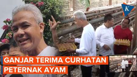 Temui Peternak Ayam, Ganjar Dapat Keluhan Tingginya Harga Bahan Baku Pakan 