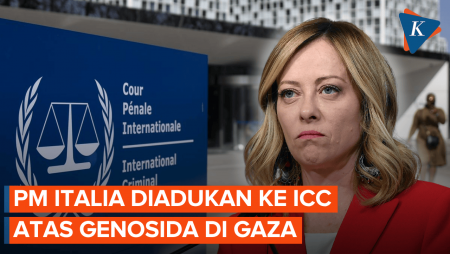 PM Italia Diadukan Ke ICC, Dituduh Terlibat Genosida Israel Di Gaza