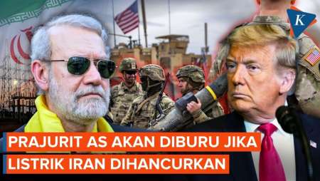 Trump Ancam Hancurkan Listrik Iran, Ali Larijani: Saat Gelap, Burulah Prajurit AS!