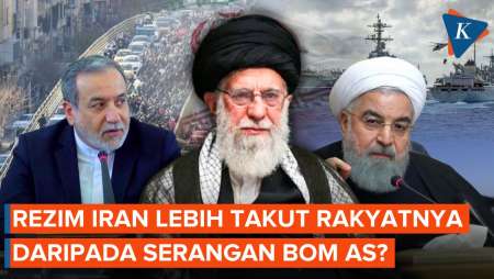 Bukan Bom AS, Iran Takut Pada Rakyatnya Sendiri