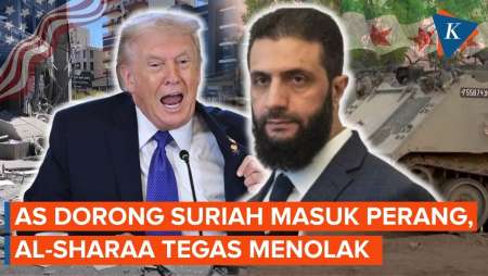 Al-Sharaa Tolak Perang Di Lebanon Saat Trump Dorong Suriah Lawan Hizbullah
