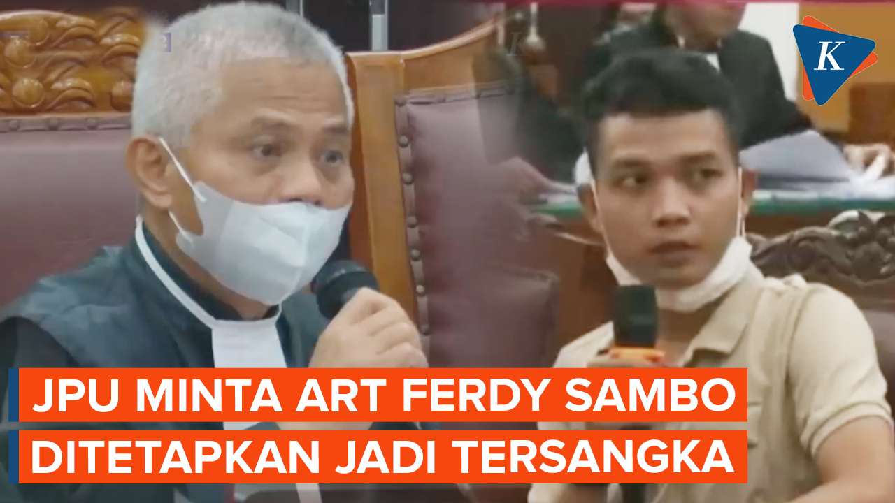 Jaksa Minta Hakim Tetapkan Kodir ART Sambo Jadi Tersangka