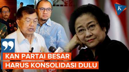 Soal Rencana Bertemu Megawati, Jusuf Kalla: Bu Mega Konsolidasi Internal Dulu