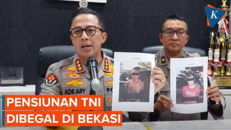 Kronologi Pensiunan TNI Dibegal di Bekasi, Sepeda Motor Raib