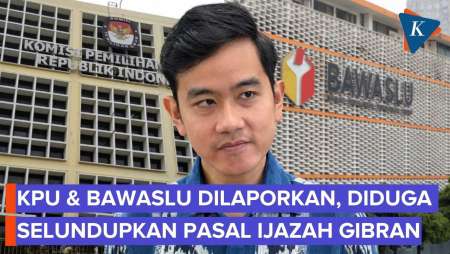 KPU Dan Bawaslu Dilaporkan Ke DKPP Terkait Pencalonan Gibran, Pelapor Soroti Pasal Selundupan