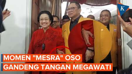 Momen Oso Gandeng Megawati Usai Pertemuan Hanura dan PDI-P