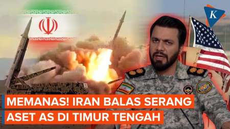 Timur Tengah Panas! Iran Serang Balik Aset AS Di Teluk Usai Gudang Senjatanya Digempur