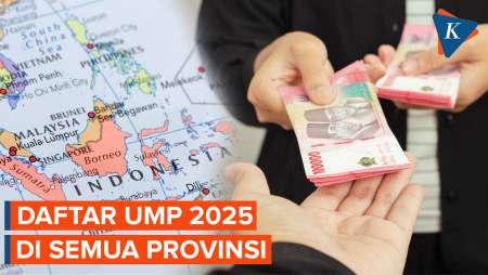 Lengkap! Ini Daftar UMP 2025 di Seluruh Provinsi Indonesia