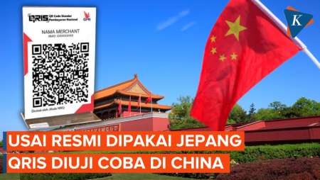 QRIS Mulai Diuji Coba di China Usai Resmi Dipakai Jepang