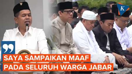 Dedi Mulyadi Minta Maaf Masih Ada Warga Jabar Yang Belum Mampu Beli Kain Kafan