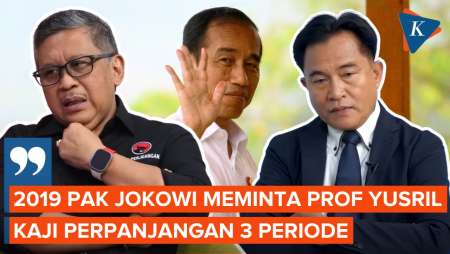 Hasto Sebut Jokowi Susun Skenario 3 Periode Sejak Menang Pilpres 2019