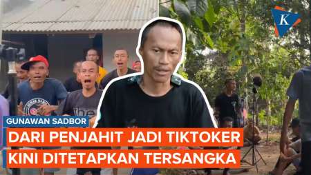 Gunawan Sadbor, Penjahit Keliling Jadi Tiktoker dan Kini Jadi Tersangka