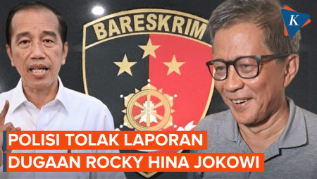 Polisi Tolak Laporan Relawan soal Dugaan Rocky Gerung Hina Jokowi