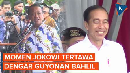 Saat Jokowi Tertawa Dengar Guyonan Bahlil di Sail Teluk Cenderawasih