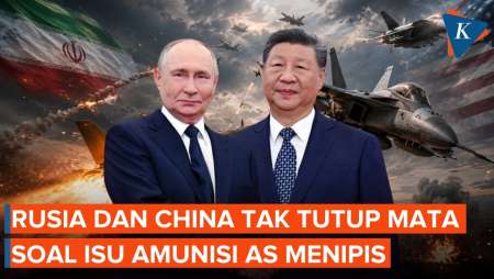 Amunisi AS Terkuras Di Iran, Rusia-China Tak Tutup Mata