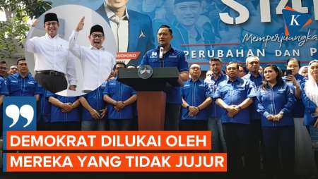 Sindir Anies-Cak Imin, AHY: Demokrat Dilukai oleh Mereka yang Tidak Jujur