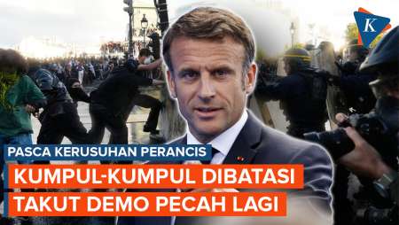 Macron Bakal Larang Warga Perancis Kumpul-kumpul! Khawatir Picu Kerusuhan Lagi