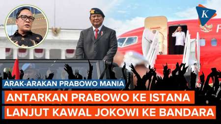 Puluhan Ribu Relawan Bakal Arak Prabowo ke Istana dan Antar Jokowi ke Bandara