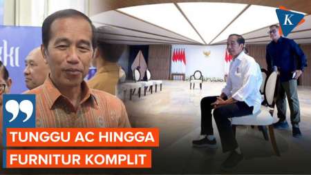 Jokowi Mau Furnitur Komplit Saat Sidang Kabinet Paripurna di IKN