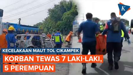 Kecelakaan di Tol Cikampek, Menko PMK Sebut 7 Pria dan 5 Wanita Tewas