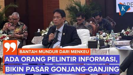 Bantah Diisukan Mundur, Purbaya: Buat Pasar Gonjang Ganjing Kali Ya?