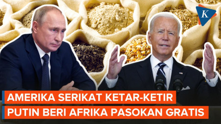 AS Tanggapi Sinis Janji Putin Kirim Biji-bijian ke Afrika Gratis