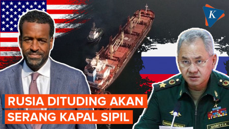 Rusia Dituding Siap Serang Kapal Pengangkut Biji-bijian di Laut Hitam