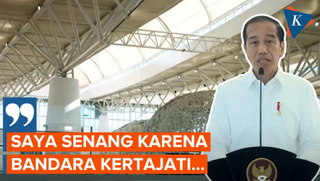 Jokowi Senang Saat Tinjau Bandara Kertajati, Kenapa?