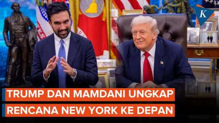 Mulai “Mesra”, Trump Dan Mamdani Blak-blakan Soal Rencana Di New York