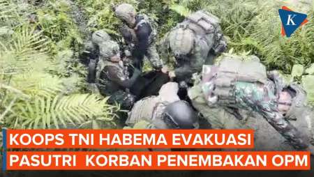 Koops TNI Habema Evakuasi 2 Jenazah Warga Papua yang Dibunuh OPM