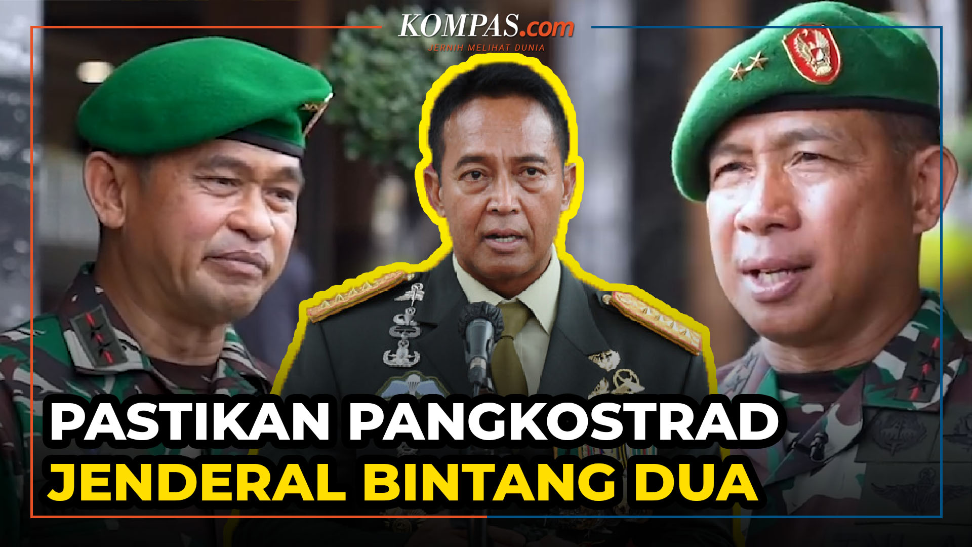 Panglima TNI Pastikan Pengisi Pangkostrad Baru Jenderal TNI Bintang Dua