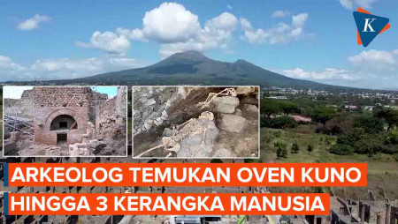 Temuan Langka Baru di Pompeii, Kota Romawi Kuno yang Terkubur Abu