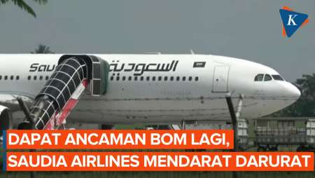 Diancam Bom, Pesawat Saudia Airlines Mendarat Darurat di Bandara Kualanamu