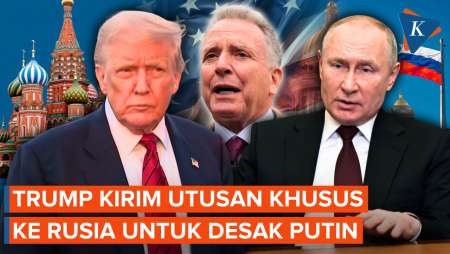 Trump Kirim Utusan ke Moskwa Pekan Ini, Desak Rusia Segera Damai dengan Ukraina