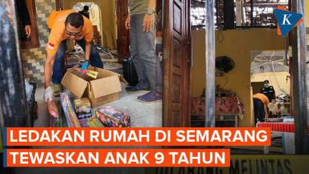 Ledakan Rumah di Semarang Tewaskan Anak 9 Tahun, Diduga Petasan