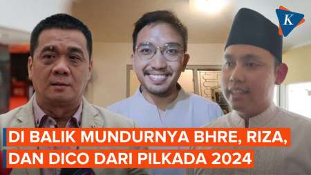 Gusti Bhre, Riza Patria,dan Dico Ganinduto Batal Maju Pilkada 2024, Ada Apa?