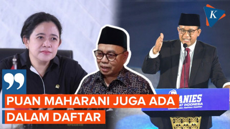 Tim Delapan: Puan Maharani Masuk Bursa Cawapres Anies Baswedan