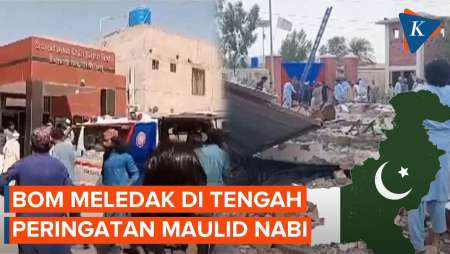 Serangan Bom Bunuh Diri Terjadi di 2 Masjid Pakistan, 57 Orang Tewas