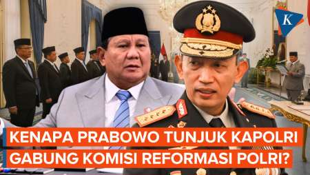 Prabowo Tunjuk Kapolri Jadi Anggota Komisi Reformasi Polri, Ini Tujuannya!