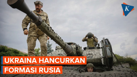 Militer Ukraina Klaim Hancurkan Formasi Rusia di Donetsk